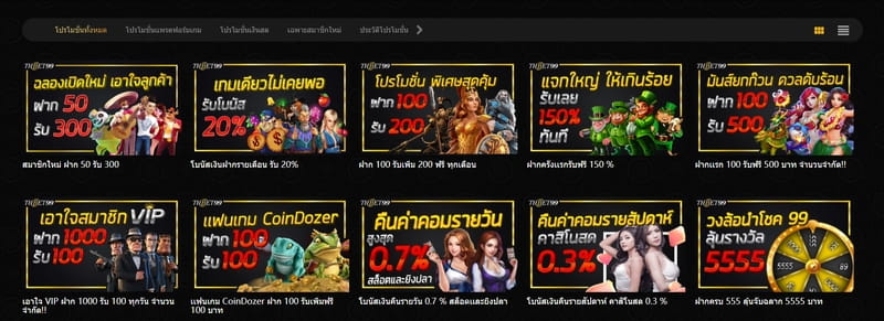 รวมโปรโมชั่น THBET99