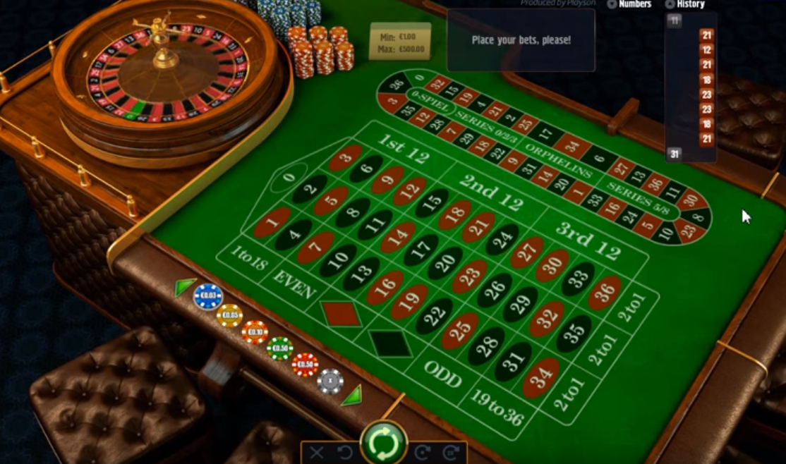 roulette online